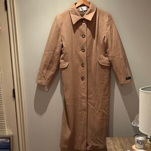 Elegant Tan Trench Coat
